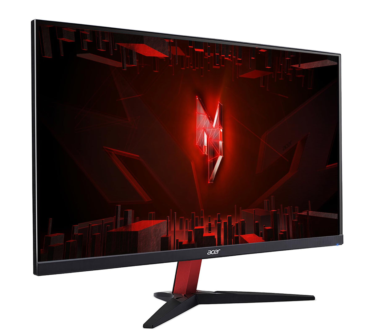 acer Nitro KG272G (60cm 27" FHD ZeroFrame IPS 200Hz 16:9 1ms/0.5ms(GTG, Min.) 250nits 2xHDMI DP MM Audio out HDR10 FreeSync Premium EU MPRII Black H.Cable x1 AMZ DI) Monitor PC Gaming, Color Negro