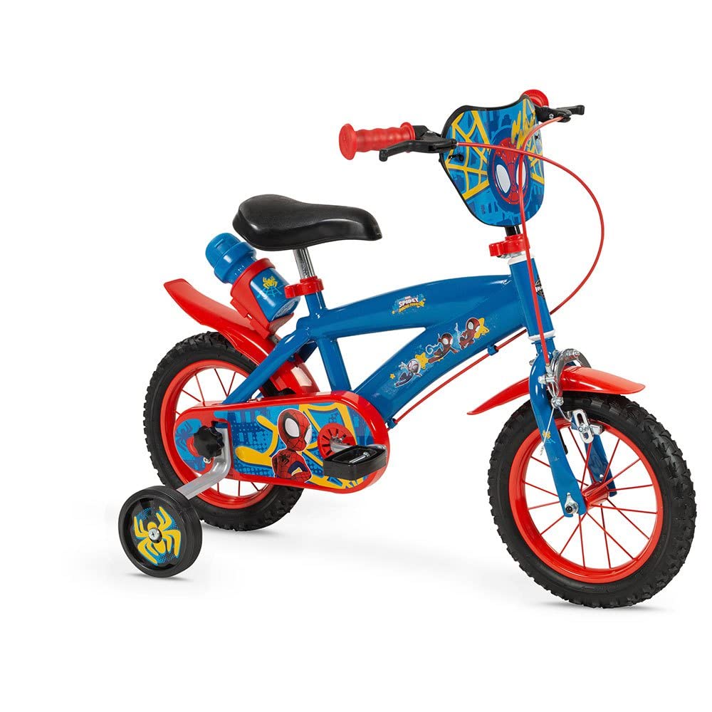 TOIMSA Bicicleta 12" Spiderman Huffy (3/5 años)