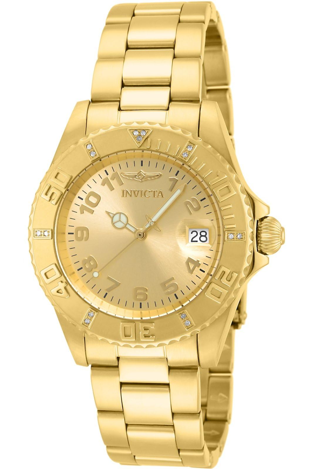 Invicta Pro Diver 15249 Reloj para Mujer Cuarzo - 40mm - Con 15 diamantes