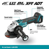 Makita DGA454Z - Miniamoladora 18V Litio 115mm BL
