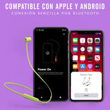 Beats Auriculares inalámbricos Flex – Chip Apple W1, Auriculares magnéticos, Bluetooth de Clase 1, 12 Horas de Sonido ininterrumpido - Amarillo