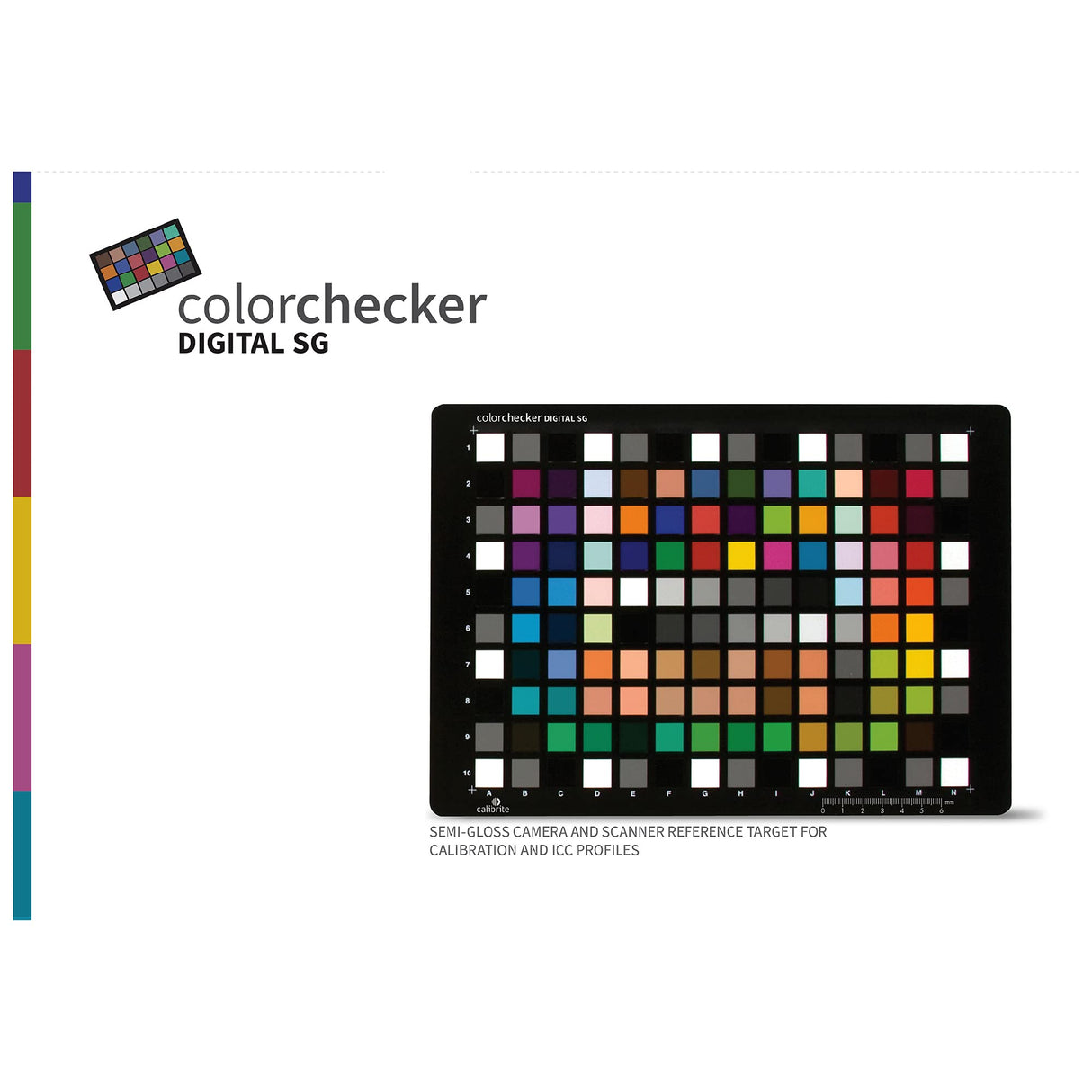 Calibrite ColorChecker Digital SG: Carta de Colores para fotografía, 140 Parches de Color, A4