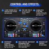 RANE ONE - Controlador DJ Profesional con Platos Motorizados de 7.2” para Serato, Mesa de Mezclas con Serato DJ Pro incluido, Efectos y 8 Pads