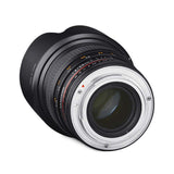 Samyang F1111106101 - Objetivo fotográfico DSLR para Sony E (Distancia Focal Fija 50mm, Apertura f/1.4-22 AS UMC, diámetro Filtro: 77mm), Negro