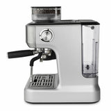 H.Koenig Espresso machine with grinder EXPRO980, 2.7L, 250g bean reservoir, 15 grind sizes, Italian pump, Customizable dosage for 1 or 2 cups, Thermoblock, Pressure 20 bars