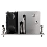 XE02-SP3 SilverStone Technology 2U - Enfriador de CPU para Servidor/estación de Trabajo de Factor de Forma pequeño para zócalos AMD SP3/TR4