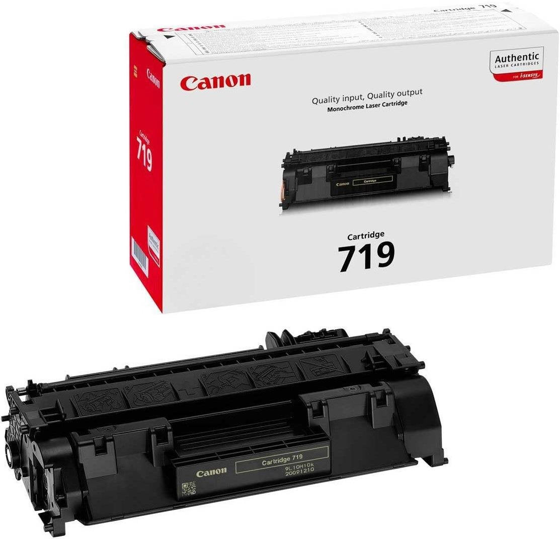 Canon 719H Cartucho de toner original Negro para Impresora Laser Isensys