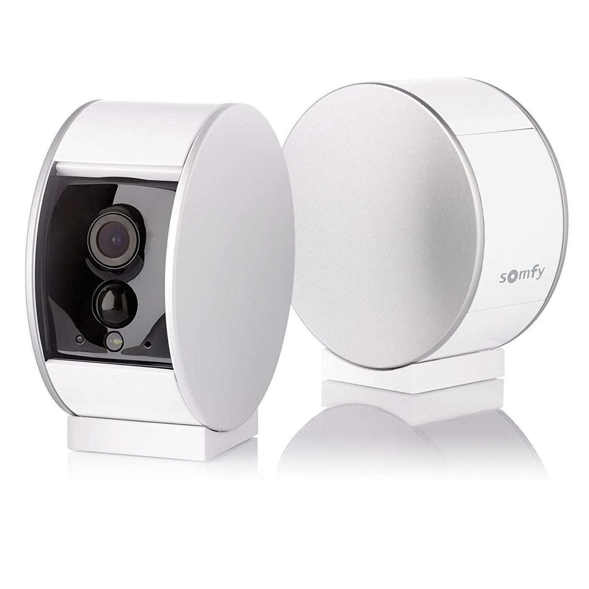 Somfy 2401507 - Indoor camera , Cámara vigilancia wifi , Full HD, micrófono, altavoz y sensor de movimiento , Compatible con Alexa, Google Asistant y Apple HomeKit