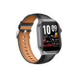 VALDUS Knauermann Pro 3 Fan Edition Angular (2025) Gris reloj de salud, reloj inteligente con función de teléfono, ECG plus HRV y función SOS, Bluetooth, Bluetooth, apnea del sueño, piel negra, 14-24,