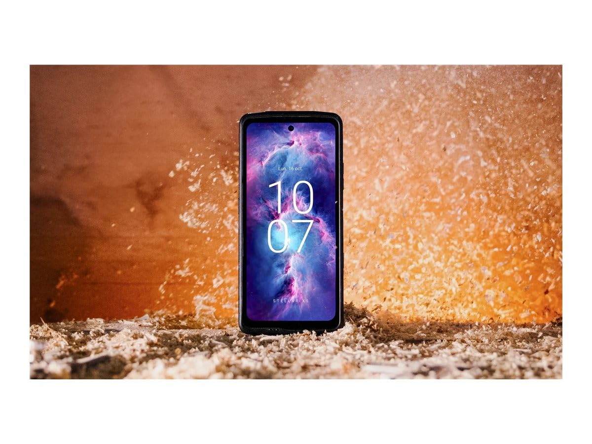 Crosscall Smartphone Stellar-X5 (Pantalla 6,5", 128GB, Dual Nano SIM, 50 MP, 4G, Android), Negro