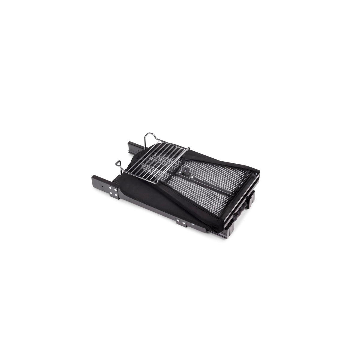 Emuca - Tabla de Planchar Plegable y extraíble para Mueble, Aluminio, Gris Antracita