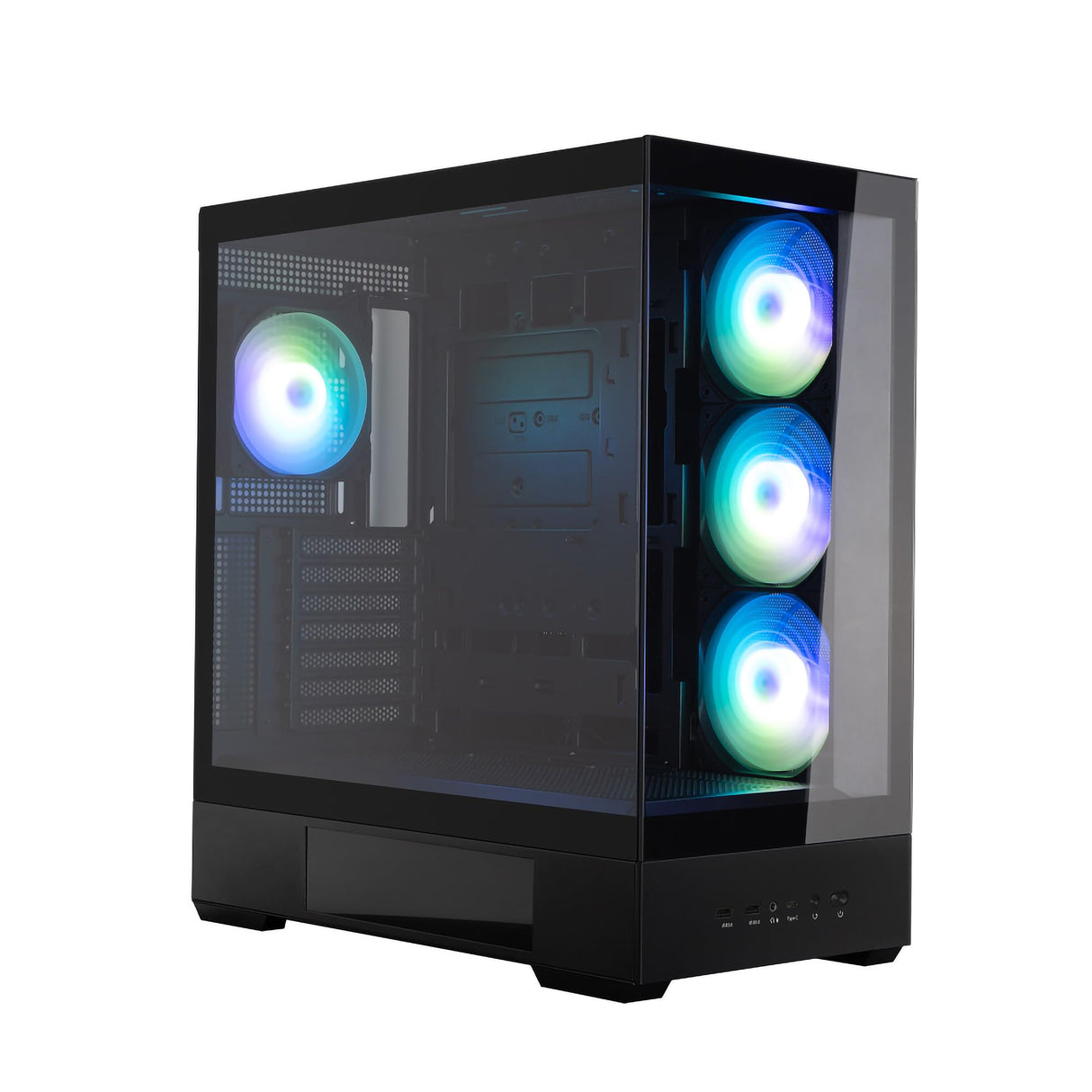 ZALMAN P40 DS - Carcasa para PC (Torre Media), Color Negro