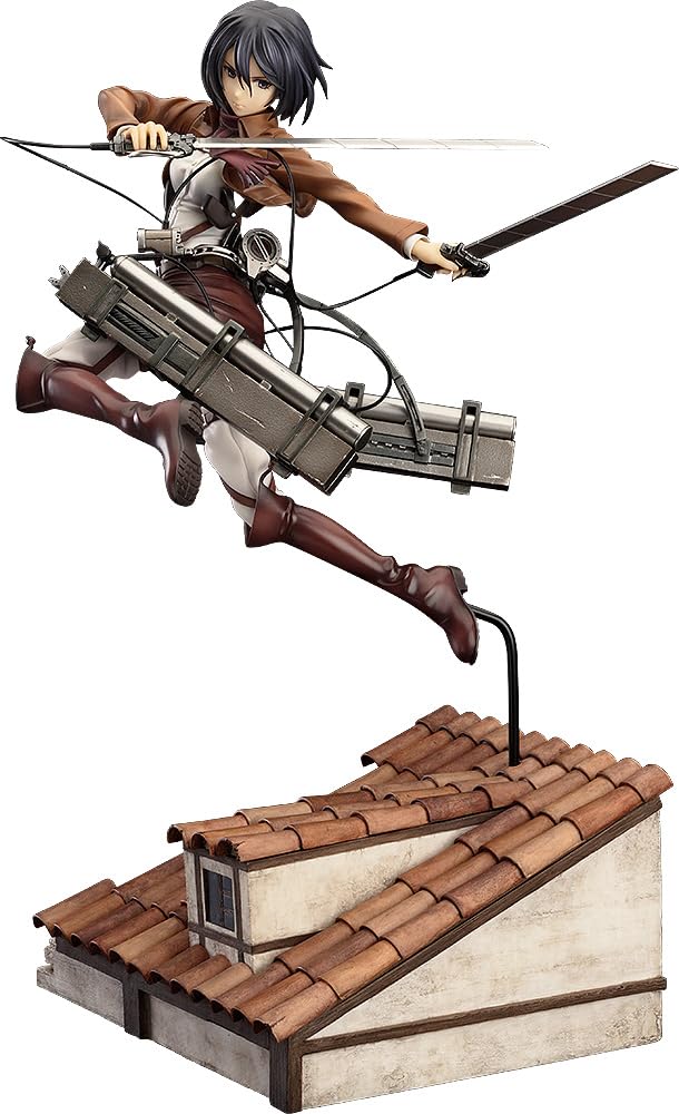 GOOD SMILE COMPANY Attack on Titan Mikasa Ackerman DX Ver. Figura Completa de plástico prepintada a Escala 1/8 para reventa