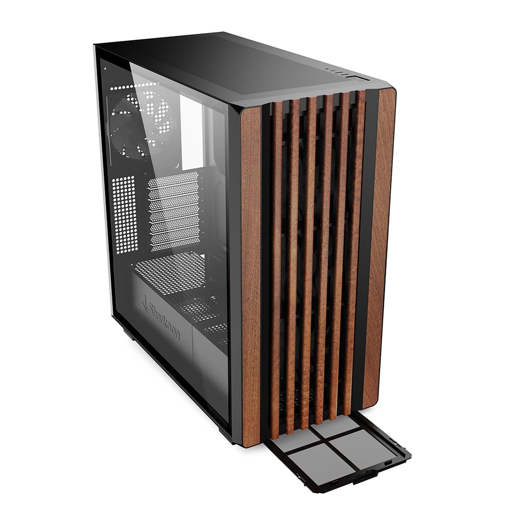 SHARKOON REBEL Rebel C70G RGB RGB Negro. Madera