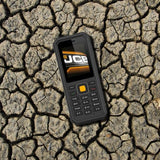 JCB Tradesman 4 Robusto Impermeable 4G Móvil Sin SIM Teléfono Dual-SIM con antorcha TP1242 - Negro