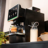 Cecotec Cafetera Superautomática Comercial Cremmaet Coffice. 2900W, Pantalla Táctil, Molido Uniforme, 1 Molinillo, 26 Bebidas, Depósito de Café en Grano 1Kg, Depósito de Agua de 2L