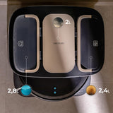 Cecotec Robot Aspirador Autovaciado y Mopas Giratorias Conga 13090 Spin Revolution Home&Wash Essential. 7000Pa, Tecnología Láser, Cepillo de Silicona y Lateral, App, Bluetooth y WiFi 2,4GHz, 5GHz