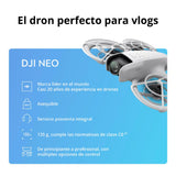 DJI Neo, dron mini con cámara 4K UHD para adultos, 135 g dron que vuela siguiéndote, despega desde la mano, seguimiento de objetivos, QuickShots, vídeo estabilizado (sin control remoto)