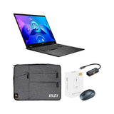 MSI Prestige 16 AI Studio B1VFG-215ES - Ordenador portátil 16" QHD+ (Intel Core Ultra 9 Processor 185H, 16GB RAM, 1TB SSD, RTX 4060 GDDR6 8GB, Windows 11 Home) Stellar Gray - Teclado QWERTY español