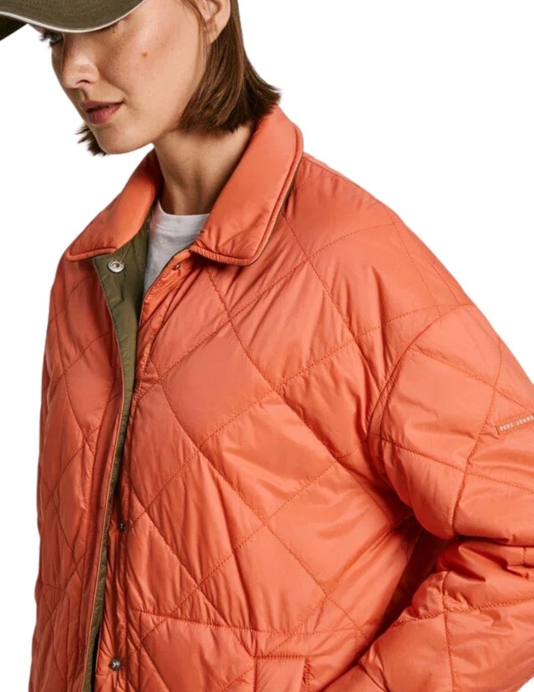 Pepe Jeans Caty Chaqueta, Verde (Verde Hoja), M para Mujer