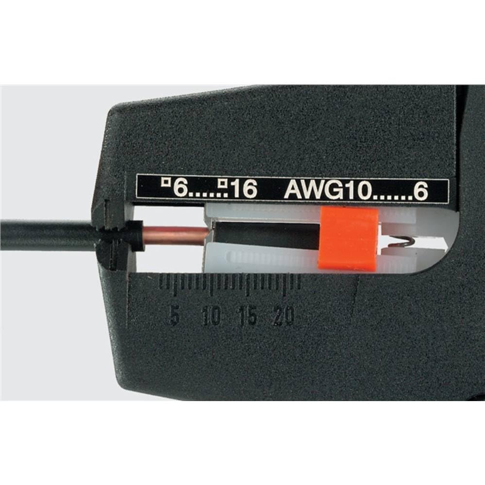 Weidmüller 7654890005 - Alicates pelacables, color negro y naranja