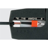 Weidmüller 7654890005 - Alicates pelacables, color negro y naranja