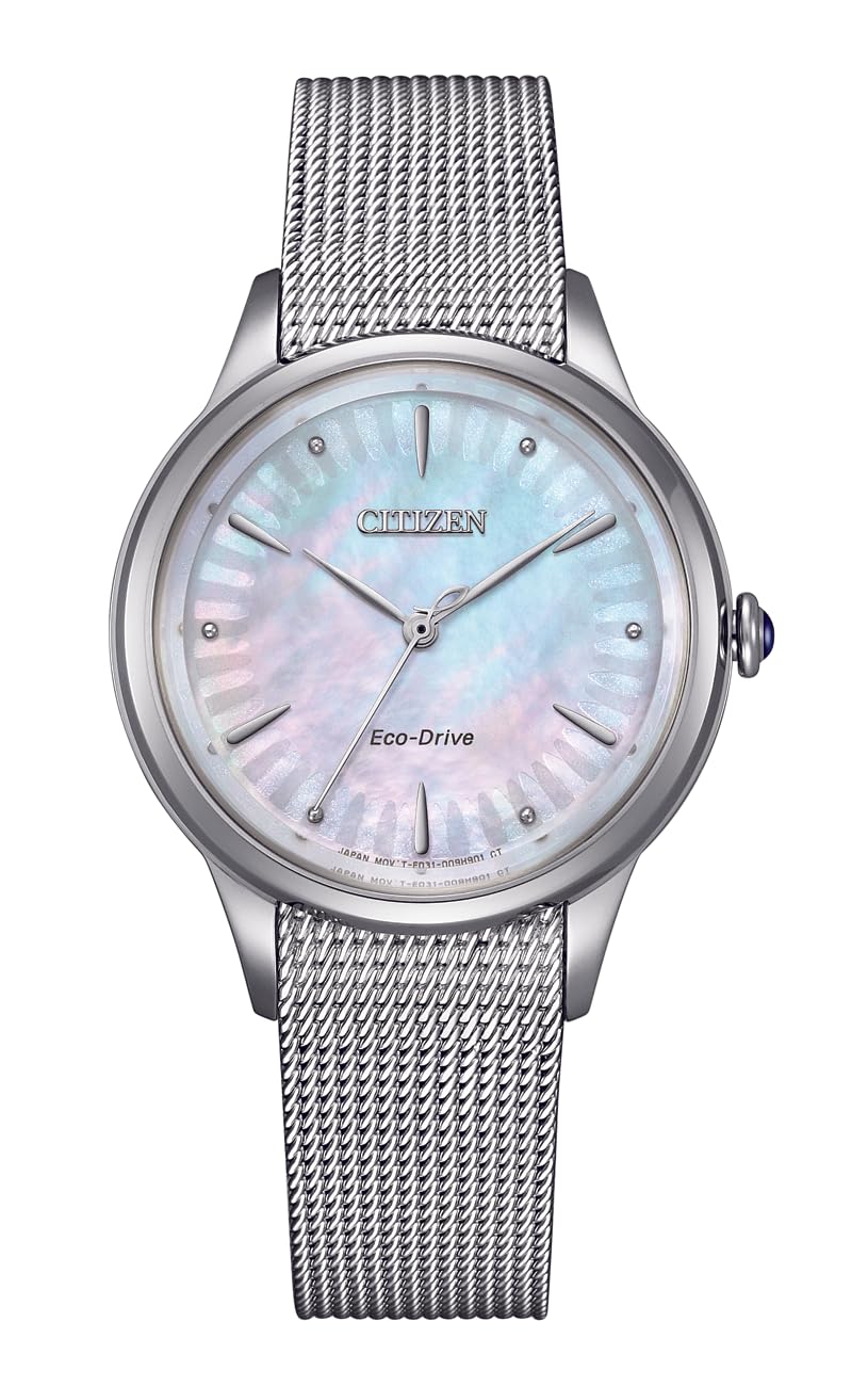 CITIZEN Reloj Analógico para Mujer'S de Eco-Drive EM1150-86D