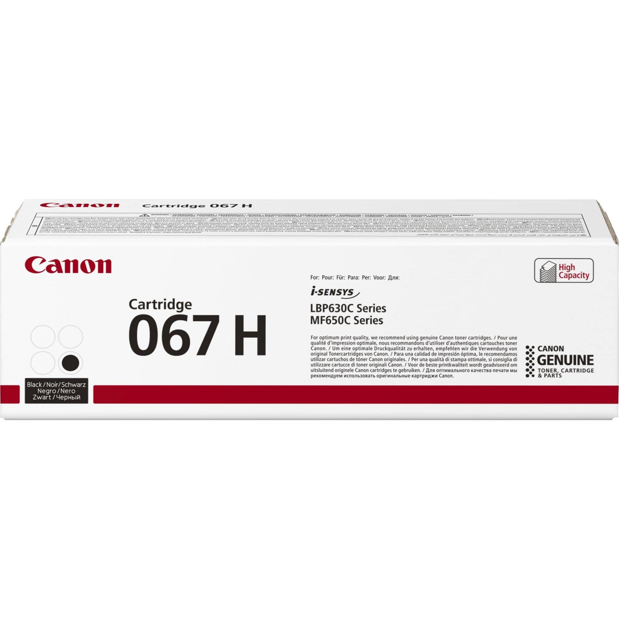 Canon Tóner Original 067H Negro
