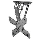 Maclean Soporte de Techo para TV para 23-55'' Motorizado Electrico | Inclinable de 0° a -75° | Mando a Distancia Función de Memoria | Control de la App Tuya | MAX. VESA 400x400 | Carga MAX. 30 kg