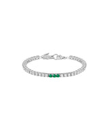 Lacoste Pulsera de Cadena para Mujer Colección DUCHESS con Cristales - 2040278
