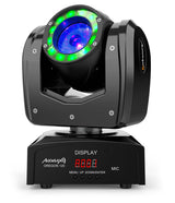 Audibax Oregon 120 Cabeza Móvil Beam Alta Potencia 120W con Led Osram + Wash RGBw 4 in 1 (Unidad)
