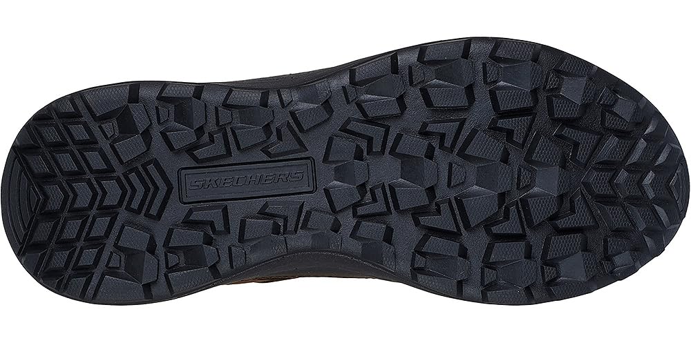 Skechers Cambert Harlan, Botas Cortas al Tobillo Hombre, Cocoa Leather/Mesh, 46 EU