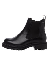 Tamaris Botines Chelsea para Mujer, Piel, Gore-Tex, Negro, 38 EU