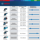 Bosch Professional 12V System GSS 12V-13 - Lijadora orbital a batería (Brushless, 3 platos, bolsa para polvo, en L-BOXX)