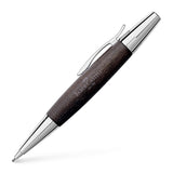 Faber-Castell 138383 - Portaminas E-motion de Color Negro con Cuerpo en Madera de Peral - Mina de 1.4 mm - Graduación B