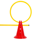 Italveneta Didattica- Multi salterello Piccolo psicomotricidad, Kit de Actividad motora y Desarrollo Infantil, Color Mezclado: Rojo,Amarillo,Verde,Azul, Standard (097)