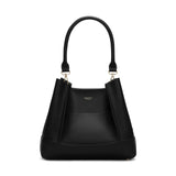Carlheim, Gotland Genuine Leather collection, Velvet Genuine Leather Handbag (Black)