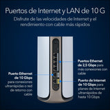 NETGEAR Nighthawk Router WiFi 6 RAX70 | inalámbrico AX6600 (hasta 6, 6 Gbps) |Gaming Compatible con la PS5