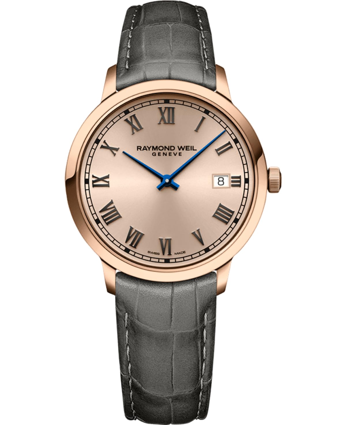 RAYMOND WEIL Reloj Analógico para Hombre de Cuarzo Suizo con Correa en Cuero 5485-PC5-00859