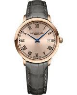 RAYMOND WEIL Reloj Analógico para Hombre de Cuarzo Suizo con Correa en Cuero 5485-PC5-00859