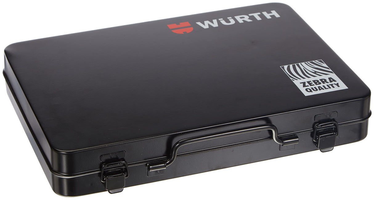 Würth 965090590 0965090590 Assortimento di Chiavi a Bussola da 1/4" e 1/2", 59 Pezzi