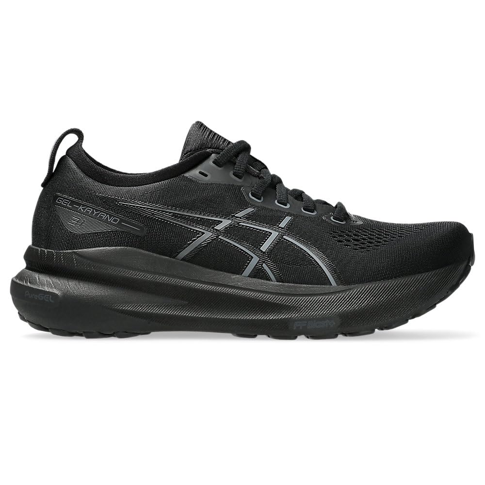 ASICS Mujeres Gel-Kayano 31 Zapatillas para Correr Zapatilla De Estabilidad Black/Black - Negro 39,5