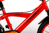 albri Bici Da Bambino Pollici Di Bicicleta de niño de 16 Pulgadas de Cars, Adultos Unisex, roja