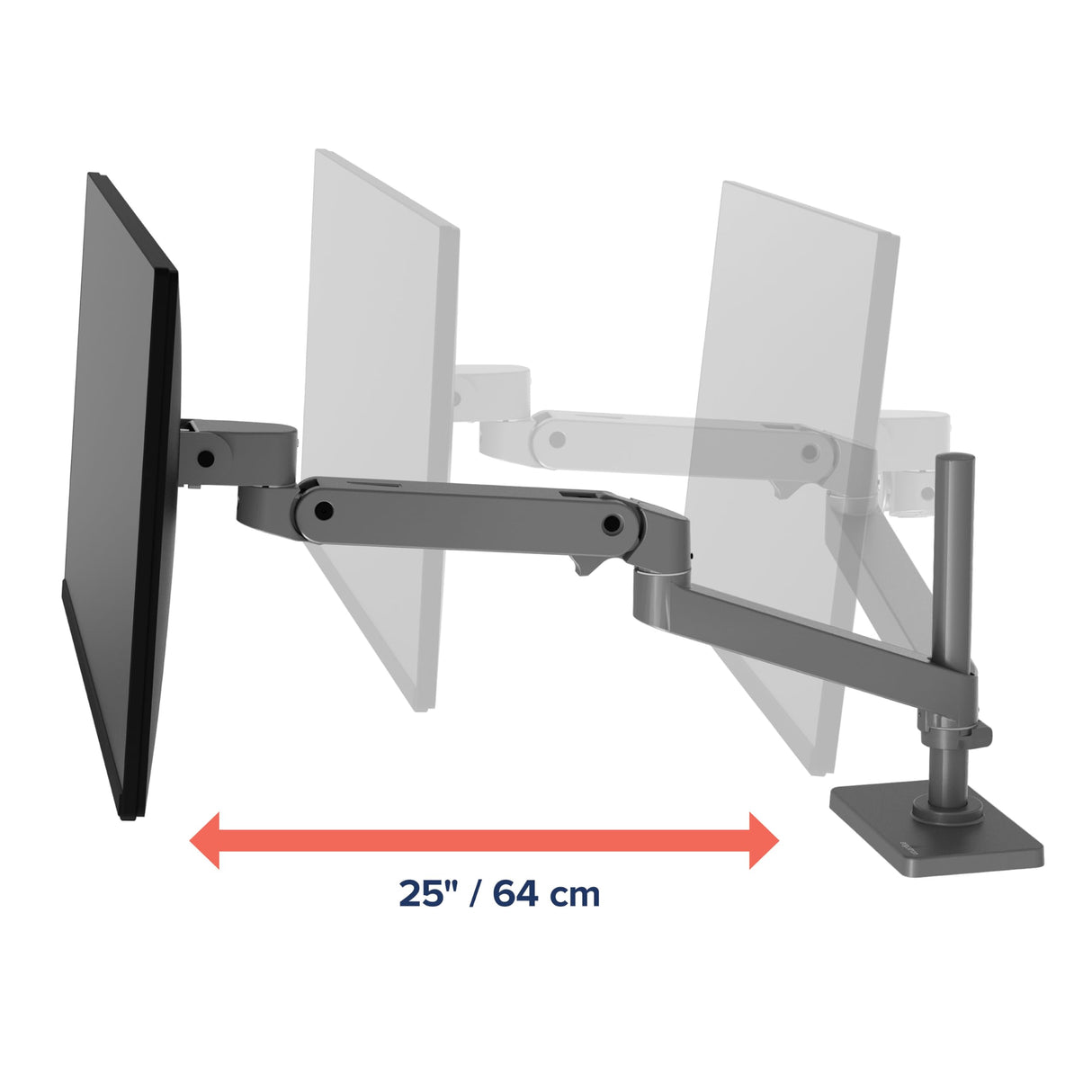 LX Pro Arm Single DP Tall Pole Dig