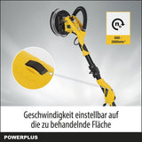 POWERPLUS POWX0479 - Lijadora para paneles de yeso 1050w 225mm
