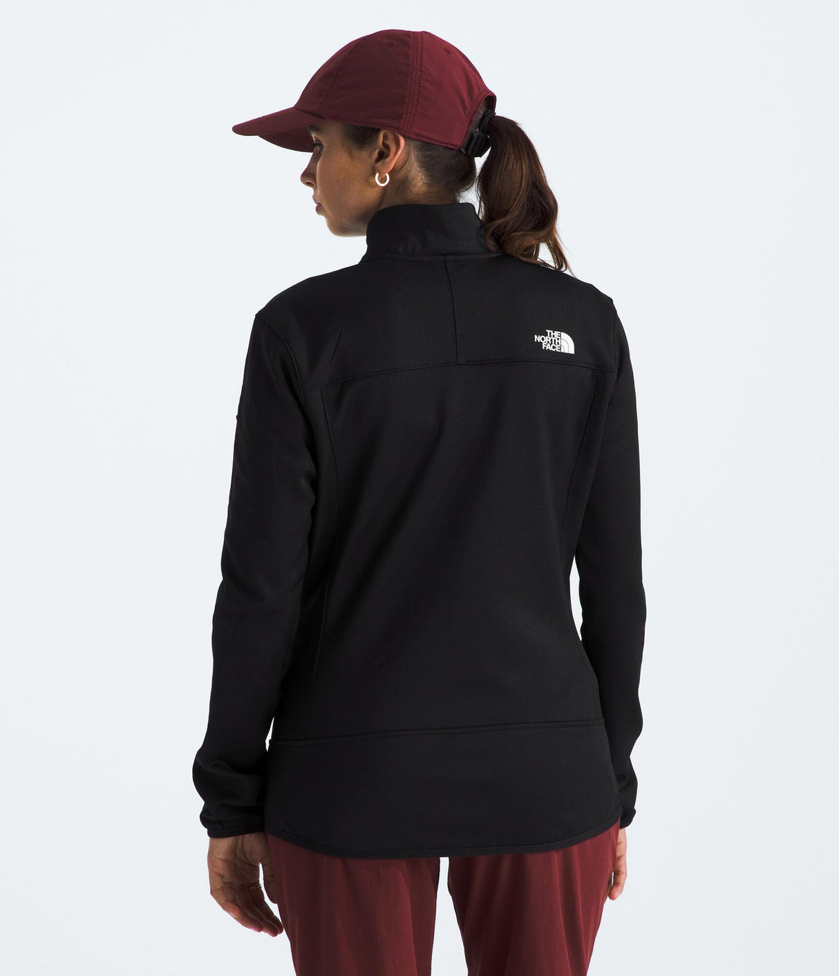 THE NORTH FACE NF0A8BRKKX7 W MISTYESCAPE Fleece Sweatshirt Mujer TNF Black/TNF Black Tamaño M