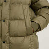 G-STAR Para Mujer Whistler Parka Puffer, Verde (antic green D25188-B958-735), XS