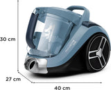 Rowenta Compact Power XXL Aspiradora con cable sin bolsa, motor EffiTech, depósito suciedad 2,5L, tecnología ciclónica, cabezal alta eficiencia, accesorio para mascotas, aspiradora silenciosa, RO4871