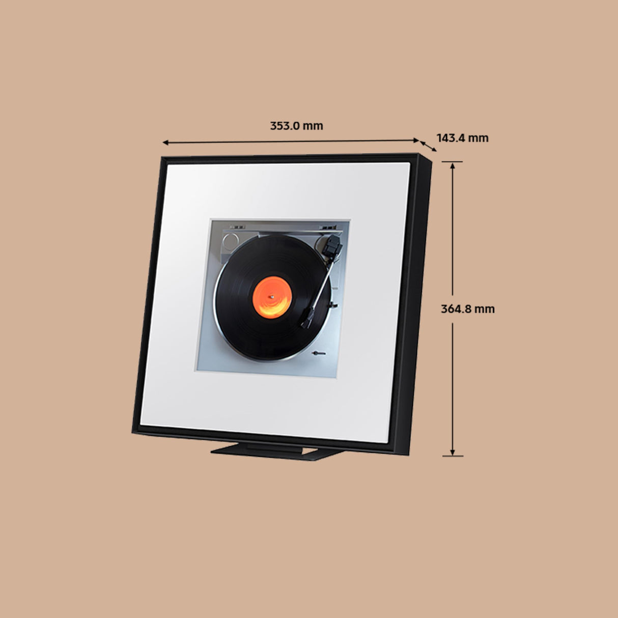 Samsung Altavoz HW-LS60D/ZF - Music Frame con Sonido 3D, Q-Symphony, sin Necesidad de Cables y Marco Personalizable