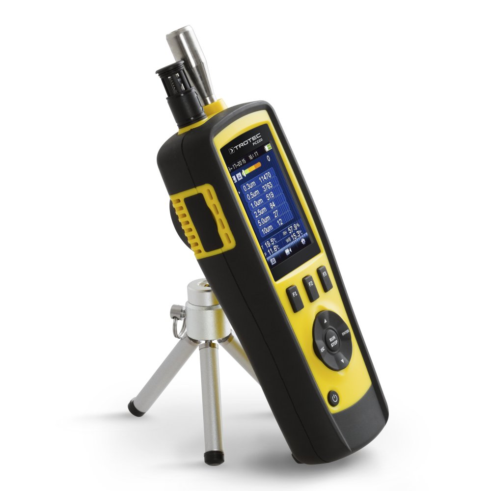 TROTEC Contador de partículas PC220 Incl. Certificado de calibración